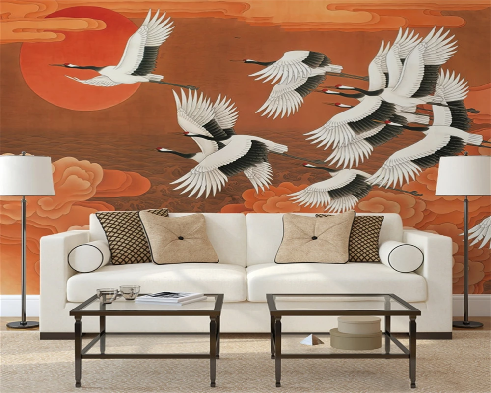 3D Wallpaper Birds of a Feather SKU# WAL0665